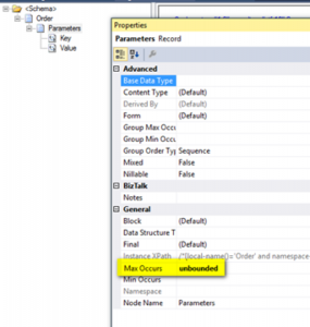 Unbounded node property