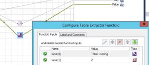 Lien du functoid Table Extractor