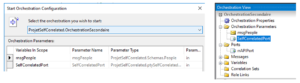 Self correlated port parametre