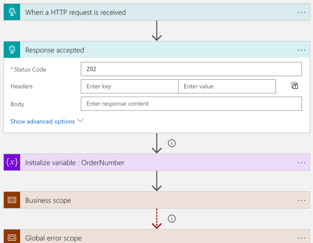 fire and forget nested logic app