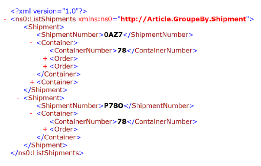 xml grouper cle composite