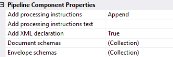 Pipeline properties