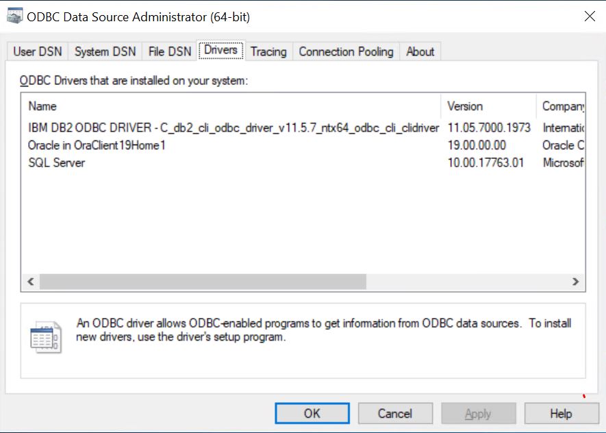 azure data factory odbc db2 driver