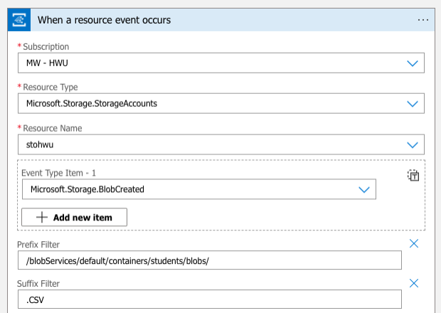 Logic App Configuration