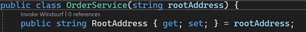 Primary Constructor in C#