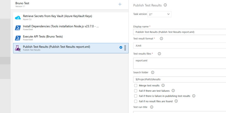 Azure DevOps pipeline example