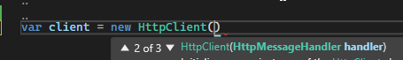 HttpClient Constructor