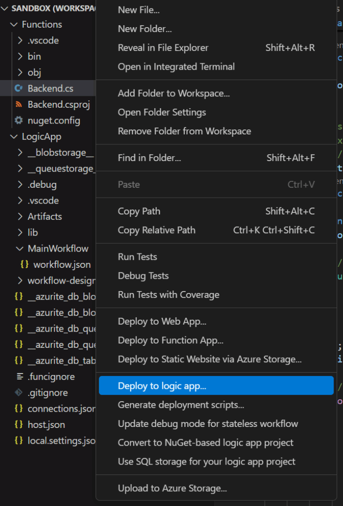 MiddleWay - Integrating .NET Code in Standard Logic Apps